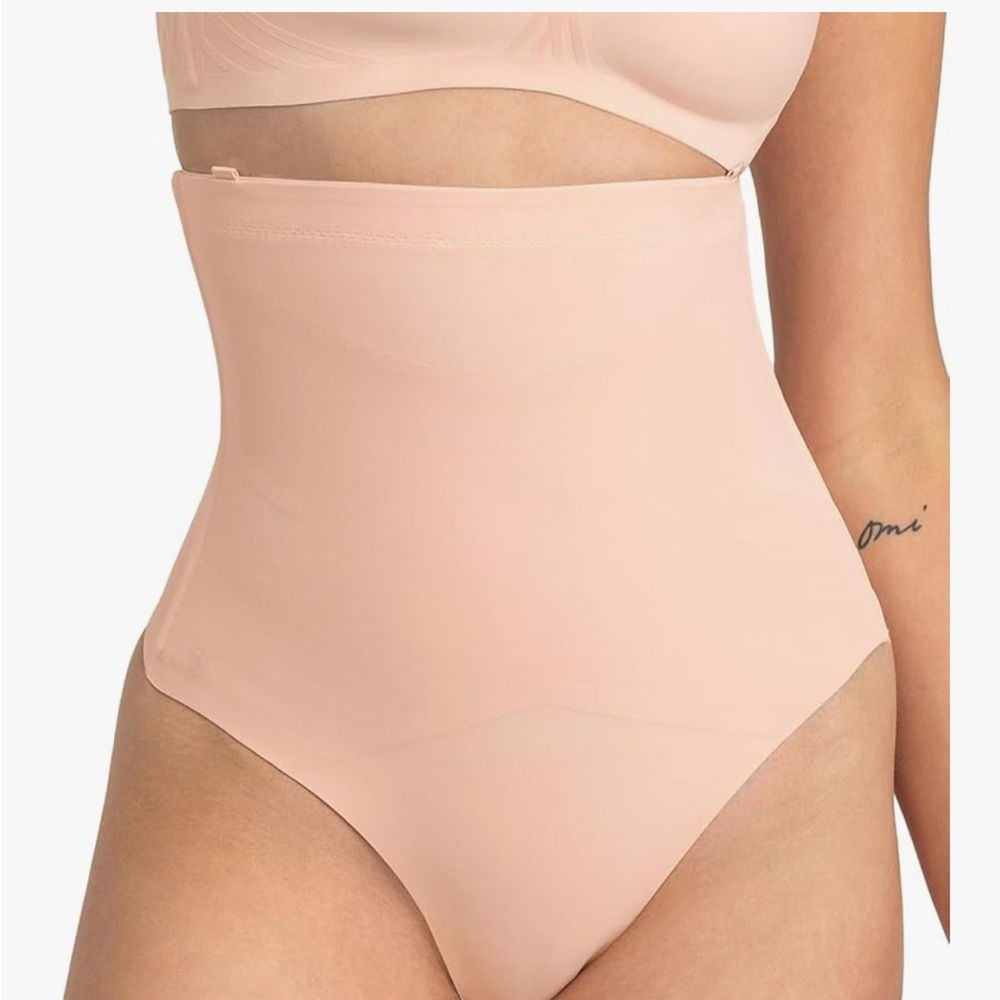 Honeylove High-Waisted Shapewear Briefs - Rose Tan